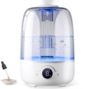 Top-Fill Cool Mist Humidifiers for Bedroom, Large Room(4L,White) | 40H Runtime Diffusers for Home, Air Humidifier for Plants, Baby Nursery, Essential Oil Diffusers Top-Fill Cool Mist Humidifiers for Bedroom, Large Room(4L,White) | 40H Runtime Diffusers for Home, Air Humidifier for Plants, Baby Nursery, Essential Oil Diffusers