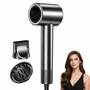 Travel Hair Dryer, Dual Voltage 100-240V Blow Dryer with Diffuser | 500M Ionic Reduce Frizz & Damage, 170,000 RPM High-Speed Fast Drying, Lightweight Portable & Quiet, European International Travel Hair Dryer, Dual Voltage 100-240V Blow Dryer with Diffuser | 500M Ionic Reduce Frizz & Damage, 170,000 RPM High-Speed Fast Drying, Lightweight Portable & Quiet, European International