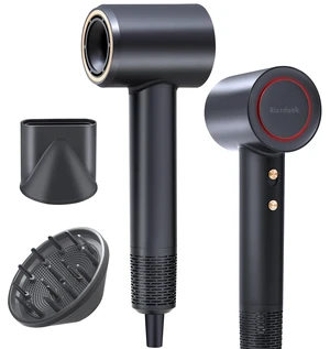 Ionic Hair Dryer with Diffuser 180000RPM Salon Blow Dryer | 500M Negative Ions, High-Speed Brushless Motor, 68m/s Wind Speed, Low Noise 65 dB, 5X Faster Drying, Lightweight 0.84 LBS Ionic Hair Dryer with Diffuser 180000RPM Salon Blow Dryer | 500M Negative Ions, High-Speed Brushless Motor, 68m/s Wind Speed, Low Noise 65 dB, 5X Faster Drying, Lightweight 0.84 LBS