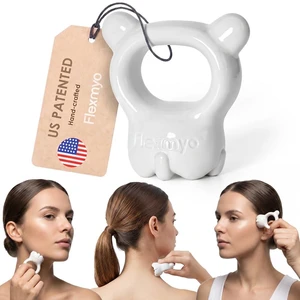 Ceramic Ring Mini Gua Sha Fascia Tool. Face for Lift. Korean Beauty Massage | Natural Korean Face Massager for Lymphatic Drainage, Cellulite, Muscle Recovery & Trigger Point Relief Ceramic Ring Mini Gua Sha Fascia Tool. Face for Lift. Korean Beauty Massage | Natural Korean Face Massager for Lymphatic Drainage, Cellulite, Muscle Recovery & Trigger Point Relief