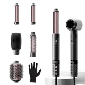6 in 1 Blow Dryer Brush Set, Powerful Hair Dryer Brush with Auto-Winding Curl L/R, Fast Drying, Smooth Blowouts, Root-Lift Volume, No Heat Damage Frizz-Free Thermal Brush, Hot Air Styler for Travel 6 in 1 Blow Dryer Brush Set, Powerful Hair Dryer Brush with Auto-Winding Curl L/R, Fast Drying, Smooth Blowouts, Root-Lift Volume, No Heat Damage Frizz-Free Thermal Brush, Hot Air Styler for Travel