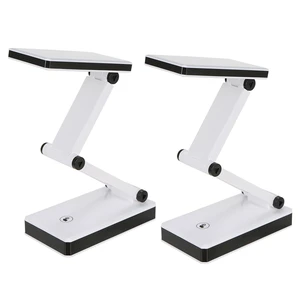 Foldable LED Desk Lamp Portable LED Table Lamp Folding Light Sensitive Touch Control 2 Levels Adjustable Brightness Battery and USB Powered for Travel Studing Home Office School(2 Packs) Foldable LED Desk Lamp Portable LED Table Lamp Folding Light Sensitive Touch Control 2 Levels Adjustable Brightness Battery and USB Powered for Travel Studing Home Office School(2 Packs)