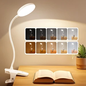 Desk Light,3600mAh Battery Operated Light,5 Brightness+5 Color Clip on Reading Lamp,400LM 36 LED Desk Lamp with Clamp,Rechargeable Lamps Cordless Lamps, Reading Lights for Books in Bed,Table Desk Light,3600mAh Battery Operated Light,5 Brightness+5 Color Clip on Reading Lamp,400LM 36 LED Desk Lamp with Clamp,Rechargeable Lamps Cordless Lamps, Reading Lights for Books in Bed,Table