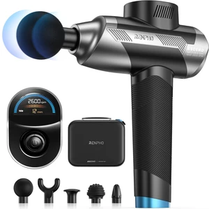 Ascend Massage Gun, Adjustable 6-12mm Amplitude | FSA Eligible HSA, Professional Massager for Customized Intensity, Deep Tissue Percussion Massager with 5 Speeds Ascend Massage Gun, Adjustable 6-12mm Amplitude | FSA Eligible HSA, Professional Massager for Customized Intensity, Deep Tissue Percussion Massager with 5 Speeds