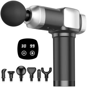 Massage Gun Deep Tissue, Handheld Percussion Muscle Massager for Back | Back Massage for Athletes for Pain Relief,Neck & Shoulder Massager with 30 Speed Levels & 6 Massage Heads,Gift for Men Women Massage Gun Deep Tissue, Handheld Percussion Muscle Massager for Back | Back Massage for Athletes for Pain Relief,Neck & Shoulder Massager with 30 Speed Levels & 6 Massage Heads,Gift for Men Women
