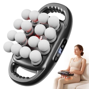 16 Head Massage Gun, Deep Tissue Back Massager, 9 Modes, 9 Speeds | Multi head massage gun with dual handles, 4000mAh battery, 3400 RPM, Type-C charging and wide-area massage for home use 16 Head Massage Gun, Deep Tissue Back Massager, 9 Modes, 9 Speeds | Multi head massage gun with dual handles, 4000mAh battery, 3400 RPM, Type-C charging and wide-area massage for home use