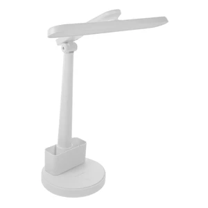 White ABS Light Table Lamp Dc5v-1a Touch Control for Desk Study | Portable Use, Adjustable Brightness, Pen Holder Included, for Notebooks Planners Laptop Keyboards and Libraries White ABS Light Table Lamp Dc5v-1a Touch Control for Desk Study | Portable Use, Adjustable Brightness, Pen Holder Included, for Notebooks Planners Laptop Keyboards and Libraries