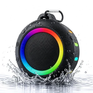Waterproof Shower Bluetooth Speaker,Portable Small Gift for Men Women Teens | IPX7 Floating Pool Speaker with Carabiner for Outdoor, Beach, Camping, Cool Gadgets Birthday Gifts for Kids Men Waterproof Shower Bluetooth Speaker,Portable Small Gift for Men Women Teens | IPX7 Floating Pool Speaker with Carabiner for Outdoor, Beach, Camping, Cool Gadgets Birthday Gifts for Kids Men