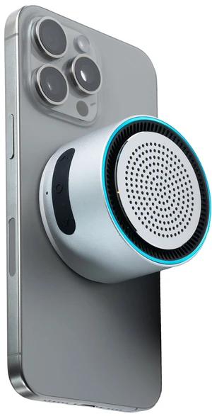 MagBeat Bluetooth Speaker with Magnetic Wireless Charger (Titanium), Portable Stereo Sync TWS, Booming Bass, Up to 10H, IPX7 Waterproof, Gift for Men MagBeat Bluetooth Speaker with Magnetic Wireless Charger (Titanium), Portable Stereo Sync TWS, Booming Bass, Up to 10H, IPX7 Waterproof, Gift for Men