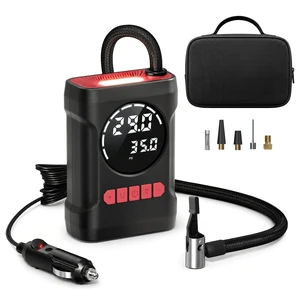 R6 12V DC Tire Inflator Portable Air Compressor, Car Air Pump with Dual Digital Display, Preset Pressure, Auto Shut-Off, 3 Light Modes, Plug-In Tire Pump for Cars, Motorcycles, Bikes, Balls R6 12V DC Tire Inflator Portable Air Compressor, Car Air Pump with Dual Digital Display, Preset Pressure, Auto Shut-Off, 3 Light Modes, Plug-In Tire Pump for Cars, Motorcycles, Bikes, Balls