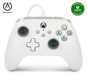 Wired Controller for Xbox Series X|S - White, gamepad, wired video game controller, gaming controller, works with Xbox One Wired Controller for Xbox Series X|S - White, gamepad, wired video game controller, gaming controller, works with Xbox One
