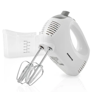 5-Speed Electric Hand Mixer with Storage Case,150W, White HM151W | Stainless Steel Whisks, Compact Portable Design, Lightweight Handheld Mixer for Baking & Cooking 5-Speed Electric Hand Mixer with Storage Case,150W, White HM151W | Stainless Steel Whisks, Compact Portable Design, Lightweight Handheld Mixer for Baking & Cooking