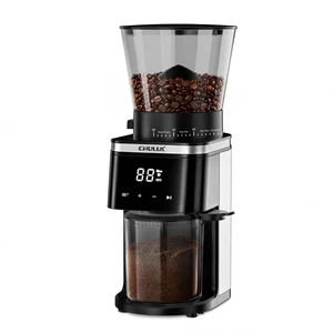 InGrind Conical Burr Electric Coffee Grinder with 60 Grind Settings | Professional Anti-Static Module, 3 Smart Grind Modes, One-Touch Grinding for Espresso Moka Drip, Stainless Steel Conical Burr InGrind Conical Burr Electric Coffee Grinder with 60 Grind Settings | Professional Anti-Static Module, 3 Smart Grind Modes, One-Touch Grinding for Espresso Moka Drip, Stainless Steel Conical Burr