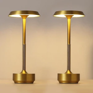2 Pack Rechargeable Cordless Table Lamp, 5000mAh Battery LED Table Light | 3 Color Temperature Stepless Dimming Touch Control, Portable Wireless Gold Lamp for Restaurant, Bedroom, Camping, Nightlight 2 Pack Rechargeable Cordless Table Lamp, 5000mAh Battery LED Table Light | 3 Color Temperature Stepless Dimming Touch Control, Portable Wireless Gold Lamp for Restaurant, Bedroom, Camping, Nightlight