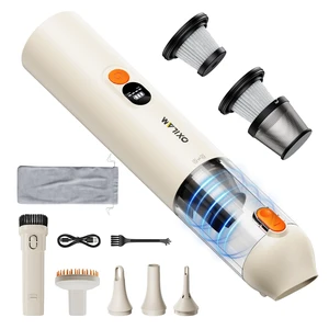 Car Vacuum, 4-in-1 Handheld Vacuum Cordless, Mini Vacuum Blow & Suction 2 in 1 with 14000PA, Portable Vacuum for Home, Car, Hard-to-Reach Corners, Cat Litter, Desk, Office Car Vacuum, 4-in-1 Handheld Vacuum Cordless, Mini Vacuum Blow & Suction 2 in 1 with 14000PA, Portable Vacuum for Home, Car, Hard-to-Reach Corners, Cat Litter, Desk, Office
