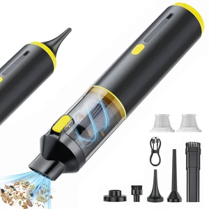 Handheld Car Vacuum Portable Cordless 2 Suction Modes, 16000Pa 4-in-1 Mini Vacuum with Interchangeable Accessories for Car, Small Jobs, Keyboard and Office Handheld Car Vacuum Portable Cordless 2 Suction Modes, 16000Pa 4-in-1 Mini Vacuum with Interchangeable Accessories for Car, Small Jobs, Keyboard and Office