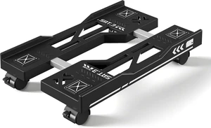 Adjustable Computer Tower Stand, Mobile PC Stand for Floor, Fits PC Tower Up To 11.41 In Wide, Under Desk CPU Holder with 4 Locking Wheels, Ventilated Base, 66 Lbs Support - Black Adjustable Computer Tower Stand, Mobile PC Stand for Floor, Fits PC Tower Up To 11.41 In Wide, Under Desk CPU Holder with 4 Locking Wheels, Ventilated Base, 66 Lbs Support - Black