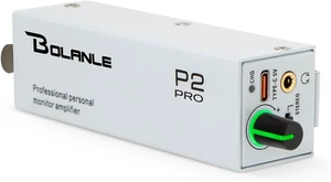 USB-C Portable in-Ear Monitor Amplifier, 5V DC/AAA Battery , USB-C direct power or charges rechargeable AAA batteries inside; works with standard AAA too - White USB-C Portable in-Ear Monitor Amplifier, 5V DC/AAA Battery , USB-C direct power or charges rechargeable AAA batteries inside; works with standard AAA too - White