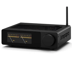 2 Channel Bluetooth Amp: HiFi 300W x2 Stereo Amplifier with BT 5.2 | HPF | Digital VU Meter | SUB Pre-Out | TRS Balanced Input | Tone Control & Remote for Home Theater Bookshelf Speakers (D1) 2 Channel Bluetooth Amp: HiFi 300W x2 Stereo Amplifier with BT 5.2 | HPF | Digital VU Meter | SUB Pre-Out | TRS Balanced Input | Tone Control & Remote for Home Theater Bookshelf Speakers (D1)