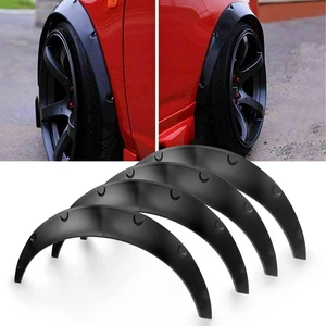 4PCS 3.5"/890mm Universal Car Wheel Fender Flares Flexible Wide Body Wheel Arches PU(82+89cm) 4PCS 3.5"/890mm Universal Car Wheel Fender Flares Flexible Wide Body Wheel Arches PU(82+89cm)