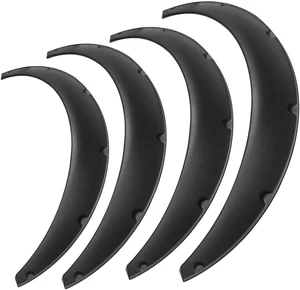 4Pcs 3.5"/90mm Universal Car Wheel Fender Flares Wide Body Wheel Arches 4Pcs 3.5"/90mm Universal Car Wheel Fender Flares Wide Body Wheel Arches