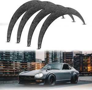 4×Universal Flexible Car Fender Flares Extra Wide Body Kit Wheel Arches (4pcs 50mm Satin) 4×Universal Flexible Car Fender Flares Extra Wide Body Kit Wheel Arches (4pcs 50mm Satin)