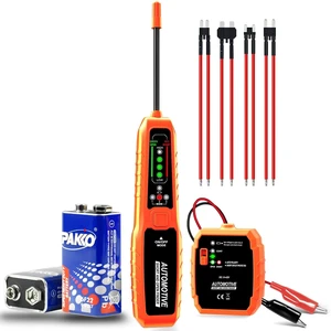 Automotive Wire Tracer & Electrical Tester Open & Short Finder Tool, Circuit Breaker Tester, Fault Probe & Cable Tracker with Indicator Light DC 6-42V Automotive Wire Tracer & Electrical Tester Open & Short Finder Tool, Circuit Breaker Tester, Fault Probe & Cable Tracker with Indicator Light DC 6-42V