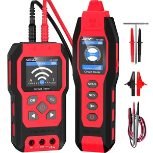 NF-8301 Circuit Tracer, Underground Wire Locator &Digital Multimeter 8 Level Sensitivity Adjustment, Rechargeable Wire Tracer for Fuses, Irrigation, Wall Wires NF-8301 Circuit Tracer, Underground Wire Locator &Digital Multimeter 8 Level Sensitivity Adjustment, Rechargeable Wire Tracer for Fuses, Irrigation, Wall Wires