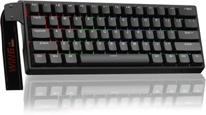 Aula WIN60 HE - 60% Mechanical Gaming Keyboard Wired, Magnetic Switch Hot Swappable, Adjustable Actuation Rapid Trigger Mode, 8000 Hz Polling Rate, RGB Small Keyboard 60 Percent Compact Design for PC Aula WIN60 HE - 60% Mechanical Gaming Keyboard Wired, Magnetic Switch Hot Swappable, Adjustable Actuation Rapid Trigger Mode, 8000 Hz Polling Rate, RGB Small Keyboard 60 Percent Compact Design for PC