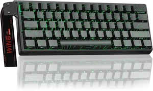 60% Mechanical Gaming Keyboard Wired, Hall Effect Magnetic Switch Hot Swappable, Adjustable Actuation RT Mode, 8000 Hz Polling Rate, RGB Keyboard 60 Percent Compact Design for PC - Line Design Black 60% Mechanical Gaming Keyboard Wired, Hall Effect Magnetic Switch Hot Swappable, Adjustable Actuation RT Mode, 8000 Hz Polling Rate, RGB Keyboard 60 Percent Compact Design for PC - Line Design Black