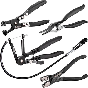Hose Clamp Pliers Set, 4 Pcs Coolant Radiator Spring Clamp Pliers
27" Long Reach Wire clamps, Flat Band, Clips Remover, Clic-R Type Hand Tool, Radiator, Fuel Line Sepairs Automotive Tools Hose Clamp Pliers Set, 4 Pcs Coolant Radiator Spring Clamp Pliers
27" Long Reach Wire clamps, Flat Band, Clips Remover, Clic-R Type Hand Tool, Radiator, Fuel Line Sepairs Automotive Tools