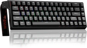 68 Keys HE Mechanical Gaming Keyboard 60%, Hall Effect Magnetic Switch, Fast Trigger Mode Adjustable Actuation, 8000Hz Polling Rate, RGB Backlit, Wired Black Keyboard for Laptop/PC Gamer 68 Keys HE Mechanical Gaming Keyboard 60%, Hall Effect Magnetic Switch, Fast Trigger Mode Adjustable Actuation, 8000Hz Polling Rate, RGB Backlit, Wired Black Keyboard for Laptop/PC Gamer