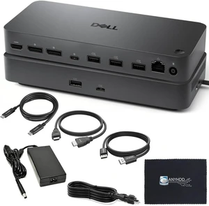 Dell Pro Dock WD25 USB-C Docking Station 100W Power, Dual 4K Display Support, Includes Anyhdd HDMI, DisplayPort and C to C Cable Dell Pro Dock WD25 USB-C Docking Station 100W Power, Dual 4K Display Support, Includes Anyhdd HDMI, DisplayPort and C to C Cable