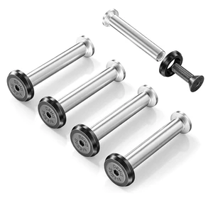 PC Fan Screws for 30mm Fans, 4PCS Fan-Safe Lock Screw Kit, Stainless Steel M3 Screw & Lock Standoff with Aluminum Washer, Zero-Damage Case Fan Screws for 25mm PC Cooling Fans Mounting PC Fan Screws for 30mm Fans, 4PCS Fan-Safe Lock Screw Kit, Stainless Steel M3 Screw & Lock Standoff with Aluminum Washer, Zero-Damage Case Fan Screws for 25mm PC Cooling Fans Mounting