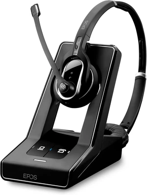 Sennheiser Enterprise Solution Double-Sided Multi Connectivity Wireless Headset for Desk Phone & Skype for Business Ultra Noise-Cancelling Microphone, Black Sennheiser Enterprise Solution Double-Sided Multi Connectivity Wireless Headset for Desk Phone & Skype for Business Ultra Noise-Cancelling Microphone, Black