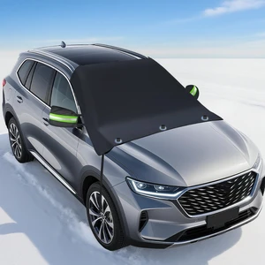 Windshield Cover for Ice and Snow - 600D Oxford Fabric Car Windshield Snow Cover Heavy Duty, Magnetic Car Anti-Snow Cover for Most Sedan Truck SUV Van and MPV, Winter Cars Accessories (70 x 50 Inch) Windshield Cover for Ice and Snow - 600D Oxford Fabric Car Windshield Snow Cover Heavy Duty, Magnetic Car Anti-Snow Cover for Most Sedan Truck SUV Van and MPV, Winter Cars Accessories (70 x 50 Inch)
