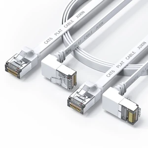 2Pack Cat6 Ethernet Cable 3FT, Flat Right Angle RJ45 Network Cable, 90 Degree Cat 6 Ethernet Patch Cord, Gigabit LAN Cable with Up Angle and Down Angle Design for Router, PC, Gaming 2Pack Cat6 Ethernet Cable 3FT, Flat Right Angle RJ45 Network Cable, 90 Degree Cat 6 Ethernet Patch Cord, Gigabit LAN Cable with Up Angle and Down Angle Design for Router, PC, Gaming