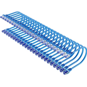 Cat6A Ethernet Cable Shielded 10Gbps 5 ft (24 Pack), Slim Shielded (F/UTP) Ethernet Cable Cat 6, Flexible 28AWG Bare Copper Cat6 Cable, Space-saving Cat 6a Network Cable for Data Center 5ft Blue Cat6A Ethernet Cable Shielded 10Gbps 5 ft (24 Pack), Slim Shielded (F/UTP) Ethernet Cable Cat 6, Flexible 28AWG Bare Copper Cat6 Cable, Space-saving Cat 6a Network Cable for Data Center 5ft Blue