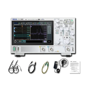 RIGOL DHO802 Portable Digital Oscilloscope, 70MHz, 2CH, 12-Bit Resolution, 1.25 GSa/s, 7" HD Touchscreen, USB-C Powered Portable Oscilloscope for Professional Lab, Engineering & Hobbyists RIGOL DHO802 Portable Digital Oscilloscope, 70MHz, 2CH, 12-Bit Resolution, 1.25 GSa/s, 7" HD Touchscreen, USB-C Powered Portable Oscilloscope for Professional Lab, Engineering & Hobbyists