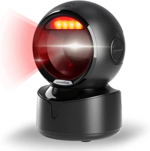 Desktop Barcode Scanner, USB QR Code Reader, Hands-free omnidirectional scanning for 1D, 2D and QR codes in warehouse, supermarket, retail store, bookstore and POS use Desktop Barcode Scanner, USB QR Code Reader, Hands-free omnidirectional scanning for 1D, 2D and QR codes in warehouse, supermarket, retail store, bookstore and POS use