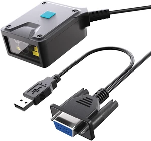 2D Fixed Mount Barcode Scanner Module RS232 DB9, Embedded QR Code Data Matrix Reader, Auto Induction Scan Engine for Kiosk, ATM, Vending Machine, Self-Service Terminal 2D Fixed Mount Barcode Scanner Module RS232 DB9, Embedded QR Code Data Matrix Reader, Auto Induction Scan Engine for Kiosk, ATM, Vending Machine, Self-Service Terminal