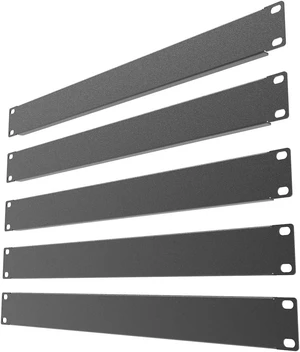 5 Pack of 1U Blank Panel - Metal Rack Mount Filler Panel for 19in Server Rack Cabinet or Enclosure, Black 5 Pack of 1U Blank Panel - Metal Rack Mount Filler Panel for 19in Server Rack Cabinet or Enclosure, Black