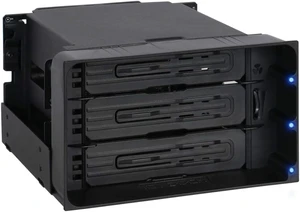 ICY DOCK Hot Swap 3 Bay 3.5 Inch SATA/SAS HDD Docking Enclosure Mobile Rack in 2 x 5.25 Inch Drive Bay (Include 3X SATA Cables) | flexiDOCK MB830SP-B ICY DOCK Hot Swap 3 Bay 3.5 Inch SATA/SAS HDD Docking Enclosure Mobile Rack in 2 x 5.25 Inch Drive Bay (Include 3X SATA Cables) | flexiDOCK MB830SP-B