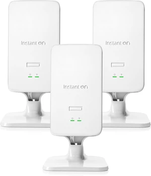 HPE Networking Instant On Access Point AP22D 2x2 WiFi 6 Indoor Wireless Access Point (3 Pack) | Single-Room, Secure, Smart Mesh Support | Power Source Not Included (S1U75A-3PACK) HPE Networking Instant On Access Point AP22D 2x2 WiFi 6 Indoor Wireless Access Point (3 Pack) | Single-Room, Secure, Smart Mesh Support | Power Source Not Included (S1U75A-3PACK)