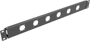 1U Hinged Rack Panel 6D XLR HDMI Audio Rack Mount Panel
Metal Rack Panel for 19 inches Server , AV, Network Equipment Rack or Cabinet (6D)