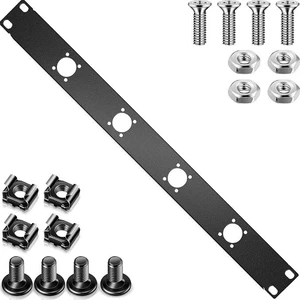 4-hole 1u Audio Rack Panel 4d Series Xlr Patch Panel for 19 Inch Enclosure
19 Inch 1u Standard Rack Mount, 4-port Xlr Punched Panel, Heavy-duty Metal, Dust & Emi Protection, Easy Install with Hardware 4-hole 1u Audio Rack Panel 4d Series Xlr Patch Panel for 19 Inch Enclosure
19 Inch 1u Standard Rack Mount, 4-port Xlr Punched Panel, Heavy-duty Metal, Dust & Emi Protection, Easy Install with Hardware