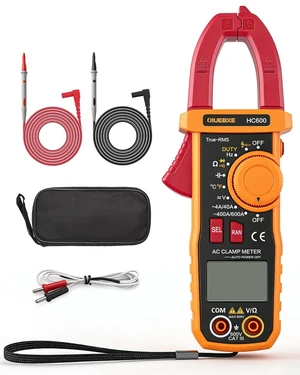 HC600 Clamp Meter for Electrician HVAC,600A True RMS Multimeter Cap 10000uF
4000-Count Auto-Ranging Multimeter with NCV, Voltage, Temperature and Capacitance for HVAC and Electrical Work HC600 Clamp Meter for Electrician HVAC,600A True RMS Multimeter Cap 10000uF
4000-Count Auto-Ranging Multimeter with NCV, Voltage, Temperature and Capacitance for HVAC and Electrical Work