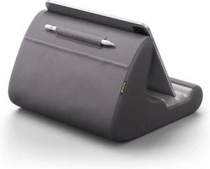 Tablet Stand Pillow Holder - Tablet Pillow Soft Pad for Bed Tablet Lap Stand with Stylus Mount & Pocket, for iPad Pro 12.9, Air, Mini, Kindle, Galaxy Tab and 4-13" Devices, Gray Tablet Stand Pillow Holder - Tablet Pillow Soft Pad for Bed Tablet Lap Stand with Stylus Mount & Pocket, for iPad Pro 12.9, Air, Mini, Kindle, Galaxy Tab and 4-13" Devices, Gray
