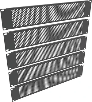 5 Pack 2U Venting Blank Panel - Steel 19" Rack Mount
Blank Rack Mount Panel Spacer for 19in Server Rack Cabinet or Enclosure, Black (2UVBP5PC) 5 Pack 2U Venting Blank Panel - Steel 19" Rack Mount
Blank Rack Mount Panel Spacer for 19in Server Rack Cabinet or Enclosure, Black (2UVBP5PC)