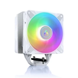 ARCTIC Freezer 36 A-RGB - Single-Tower CPU Cooler with Push-Pull, Two Pressure-optimised 120 mm P Fans and ARGB Lighting, Fluid Dynamic Bearing, 2002000 RPM, 4 Heatpipes, incl. MX-6 Thermal Compound ARCTIC Freezer 36 A-RGB - Single-Tower CPU Cooler with Push-Pull, Two Pressure-optimised 120 mm P Fans and ARGB Lighting, Fluid Dynamic Bearing, 2002000 RPM, 4 Heatpipes, incl. MX-6 Thermal Compound
